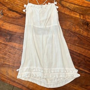 Princess Polly Fiorella Mini Dress White size 8